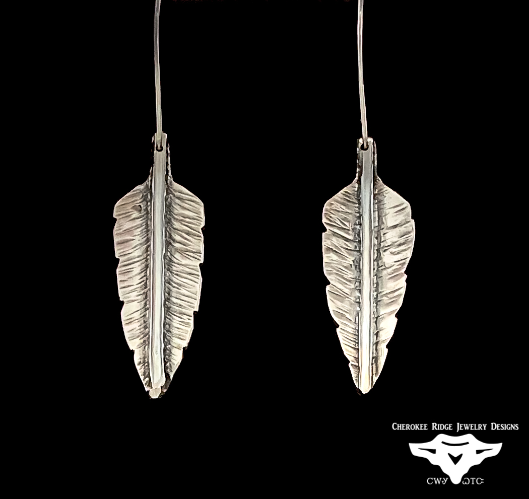 Brass and Sterling Silver Feather Earrings. Metal Feather Earrings.  Metalwork Earrings. Southwestern. Brass Earrings. Rustic Simple Everyday -  Etsy | Feather earrings silver, Jewelry inspiration, Feather jewelry